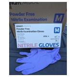 $22 Box of PURPLE NITRILE GLOVES MEDIUM 100CT