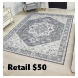 Wyatt & Ash Washable Indoor Area Rug 1v2