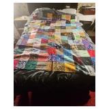 Home made multicolor Patch quilt