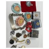 Vintage Lins Buttons Coors Charm Campus Sicilian