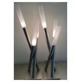 Pair Mid Century Modern Table Lamps 28"NOTE: