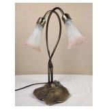 Tiffany Style Tulip Lamp 16"