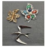 Vtg Sarah Coventry Brooches