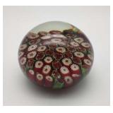 Murano Style Art Glass Paperweight 2"