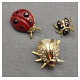 Ladybug/Bug Pins