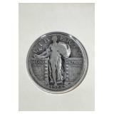 1928 D Standing Liberty 1/4 Dollar