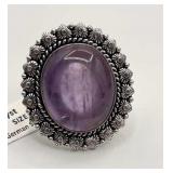 Size 8 Amethyst ring