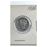 1924 D Mercury Dime