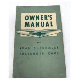 1948 Chevrolet Original Owners Manual