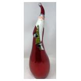 Decorative Gourd Shapped Santa 16"