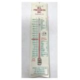 Vintage Tin Advertising Wm Pinchbeck Thermometer