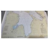 Lake Huron No 5 US Dept of Commerce Map 40x34