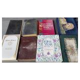 Lot of Holy Bibles mostly KJV