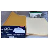 File Folders, Envelopes