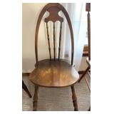 Wood Side Chair, 36ï¿½ x 17ï¿½