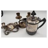 Meriden & Co Plared Coffee Server 6.5ï¿½ w/ Candle