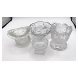 Avon Fostoria Etched Glass & other