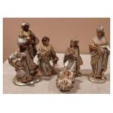 Vintage Kurt  S Adler Inc  Nativity Set