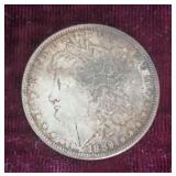 1889 Morgan Silver Dollar Coin