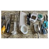 Kitchen Utensils, Shears, Dicers, Wisks, etc