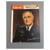 1942 Liberty Magazine Franklin D Roosevelt