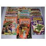 Nineteen ~ 25 cent Marvel Comic Books including
