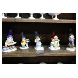 Five Goebel Gnome Figures