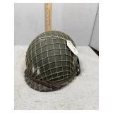 WWII Military Helmet with Netting