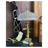 Waterford 18" H Desk Lamp with Cast Metal Base