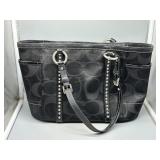 Black Coach carry all purse