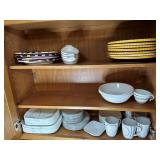 Correlle Black & White Dinnerware - service for 5,