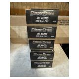 5x$ - Five Boxes of Blazer Brass .45 Auto FMJ 230