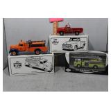 Three Diecast Firefighter Vehicles: Thearn