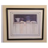 My Calf Nancy Noel Art Print Amish Art Framed