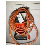 100 FT EXTENSION CORD ON REEL WITH ADDITIONAL CORD