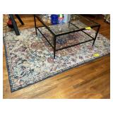 DECORATIVE AREA RUG, 63 IN X 87 IN