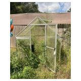 GREENHOUSE 6 FT X 4 FT X 7 FT TALL