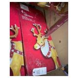 HOME ACCENTS 4.5FT LED REINDEER