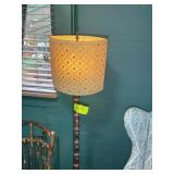 WOODEN FLOOR LAMP 68 IN TALL