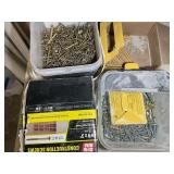 LARGE ASSORTMENT OF DECKING SCREWS, MISC SIZES