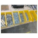 LARGE GROUP OF ASSORTED SCREWS, NUTS, BOLTS, WASHE