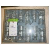 GROUP OF 24 SHOT GLASSES