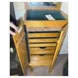 JEWELRY ARMOIRE 16.5 IN X13 IN X 40 IN