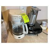 COFFEE MAKER, CAN OPENER AND WAFFLE MAKER