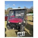 Kawasaki Mule 2x4 diff lock, winch, enclosed cab