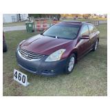 Nissan Altima 2.5 SL SALVAGE TITLE   Year: 2010