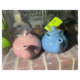 GROUP OF 4 TEA KETTLES