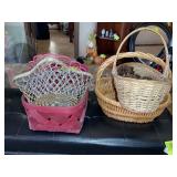 GROUP OF MISC BASKETS