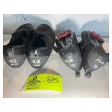 2 PAIR OF SHIMANO PEDALING DYNAMICS CYCLING SHOES,