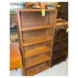 6 SHELF BOOK CASE 29 IN X 8 IN X 60 IN